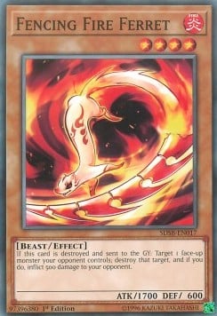 SDSB-017 · Furetto del Fuoco Schermidore / Fencing Fire Ferret (ITA)