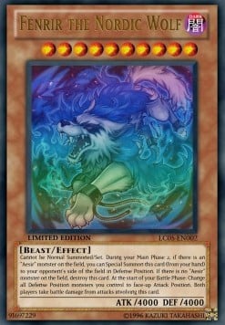 LC05-002 · Fenrir il Lupo Nordic / Fenrir the Nordic Wolf UR (ITA)