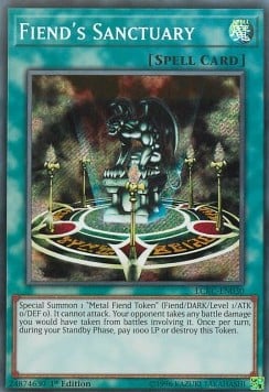 LCKC-030sec · Santuario del Demone / Fiend's Sanctuary SCR (ITA)