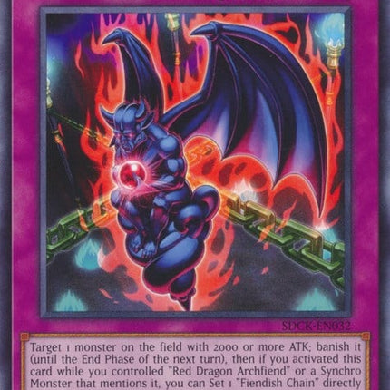 SDCK-032 · Fiendish Golem (ITA)