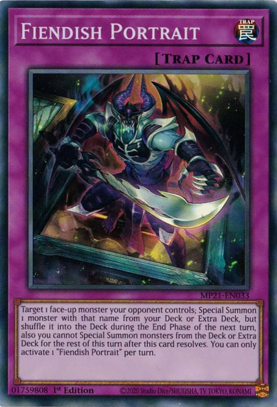 MP21-033 · Ritratto Demoniaco / Fiendish Portrait SR (ITA)