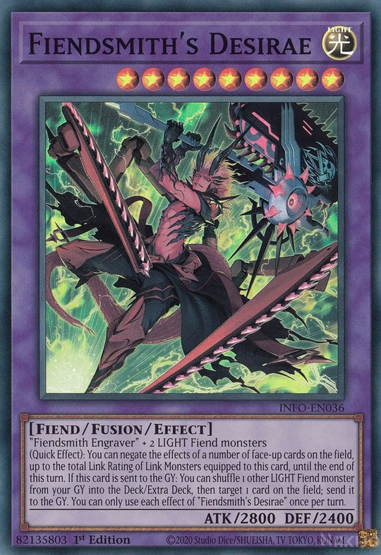 INFO-036 · Fiendsmith's Desirae SR (ITA)