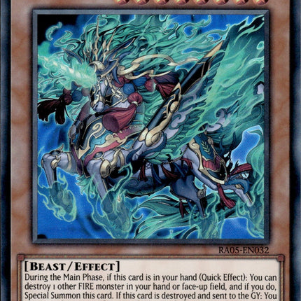 RA05-032sr · Fire King High Avatar Kirin SR (ITA)