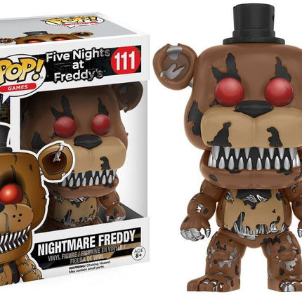 Five Nights at Freddy's POP! Games Vinyl Figure Nightmare Freddy 9 cm