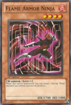 ORCS-013 · Ninja Armatura di Fiamma / Flame Armor Ninja (ITA)