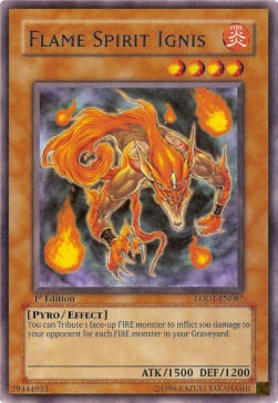 LODT-087 · Ignis Spirito della Fiamma / Flame Spirit Ignis R (ITA)