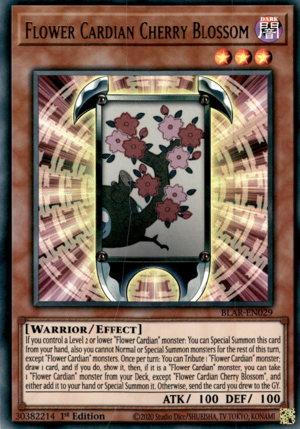 BLAR-029 · Fiore Cardian di Ciliegio / Flower Cardian Cherry Blossom UR (ITA)