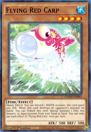 DAMA-093 · Carpa Rossa Volante / Flying Red Carp (ITA)