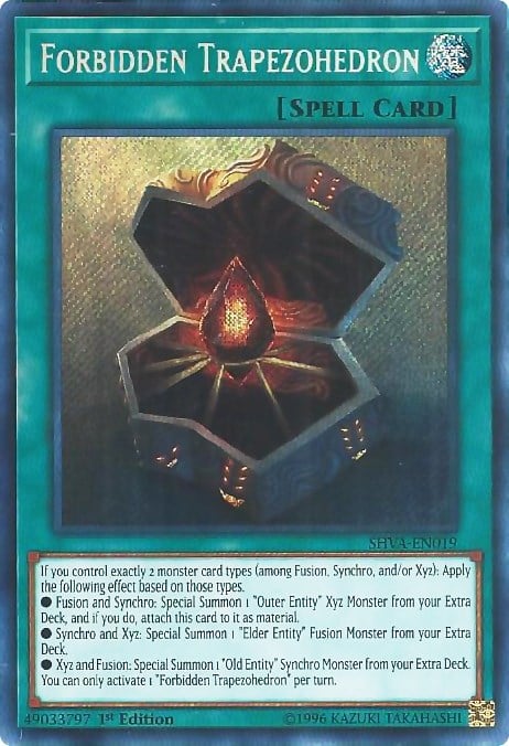 SHVA-019sec · Trapezoedro Proibito / Forbidden Trapezohedron SCR