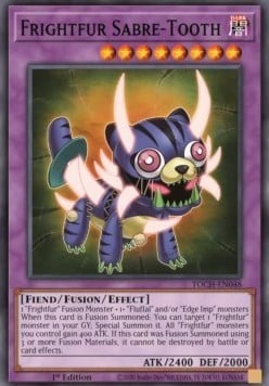 TOCH-048 · Denti-a-Scimitarra Pellicciaspavento / Frightfur Sabre-Tooth SR (ENG)