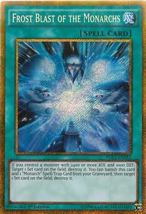 PGL3-012 · Esplosione Gelida dei Monarchi / Frost Blast of the Monarchs GSR (ITA)