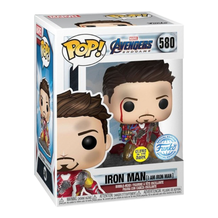 Avengers: Endgame POP! Disney Vinyl Figure I Am Iron Man 9 cm Glows in the Dark