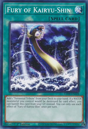 LED9-028 · Furia di Kairyu-Shin / Fury of Kairyu-Shin (ITA)
