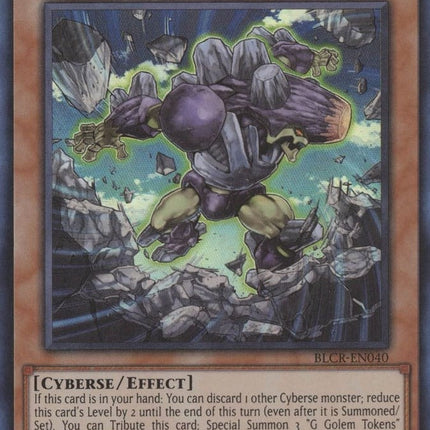 BLCR-040 · G Golem Rock Hammer UR (ITA)