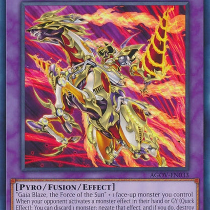 AGOV-033 · Gaia Prominence, the Fierce Force (ITA)