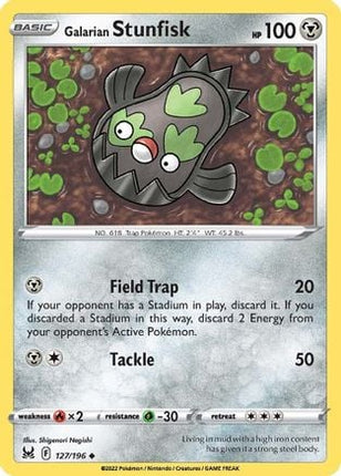 LORG-127 · Galarian Stunfisk (Uncommon 127/196) (ITA)