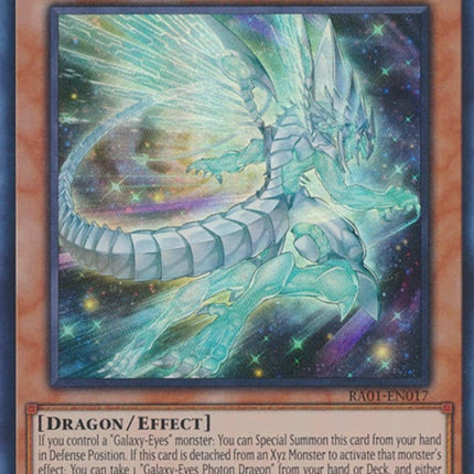 RA01-017 · Drago Riverbero Occhi Galattici / Galaxy-Eyes Afterglow Dragon SR
