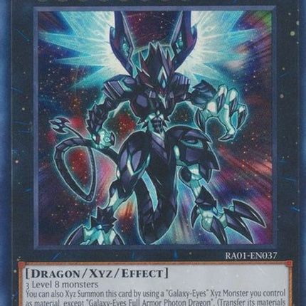 RA01-037u · Drago Fotonico Armatura Completa Occhi Galattici / Galaxy-Eyes Full Armor Photon Dragon UR (ENG)