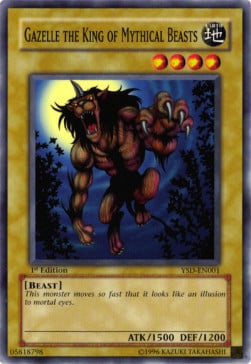 YSD-001 · Gazelle, Re delle Bestie Mitiche / Gazelle the King of Mythical Beasts (ITA)