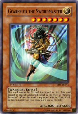 SD5-016 · Spadaccino Sacro - Gearfried il Cavaliere di Ferro / Gearfried the Swordmaster (ITA)