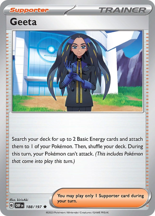 OBF-188 · Geeta RH (Holo Rare | 188/197) (ITA)