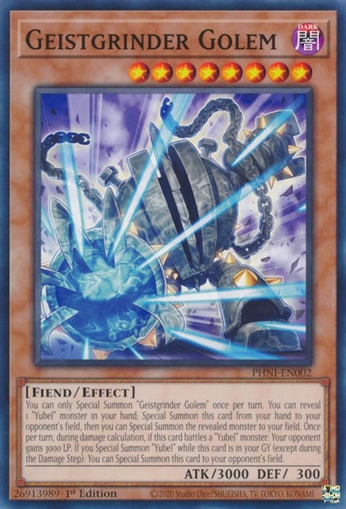 PHNI-002 · Geistgrinder Golem (ITA)