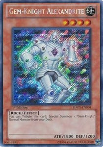 HA05-004sec · Cavaliere-Gemma Alexandrite / Gem-Knight Alexandrite SCR (ITA)