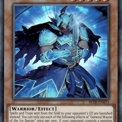 BLTR-073 · Generale Wayne della Barriera di Ghiaccio / General Wayne of the Ice Barrier UR (ITA)