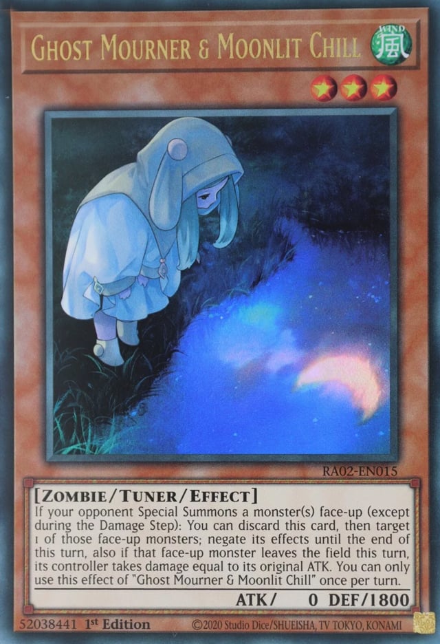 RA02-015u · Fantasma in Lutto & Brivido Illuminato dalla Luna / Ghost Mourner & Moonlit Chill UR (ITA)