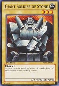 YSYR-003 · Soldato di Pietra / Giant Soldier of Stone (ITA)