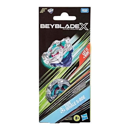 GiaxStore TAKARA TOMY Beyblade X Tide Whale 5-80E spinning top in original retail packaging