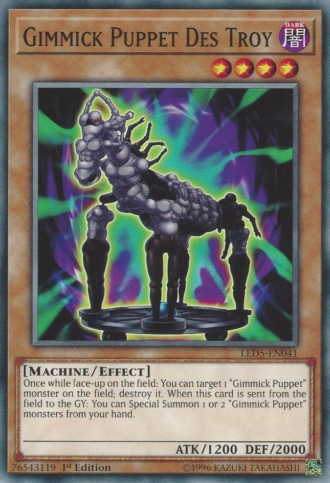 LED5-041 · Burattino Arnese Des Troy / Gimmick Puppet Des Troy (ITA)