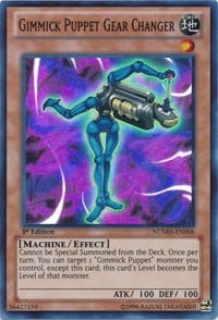 NUMH-006 · Burattino Arnese Cambia Marcia / Gimmick Puppet Gear Changer SR (ITA)