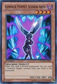 NUMH-008 · Burattino Arnese Braccia Forbice / Gimmick Puppet Scissor Arms SR (ITA)