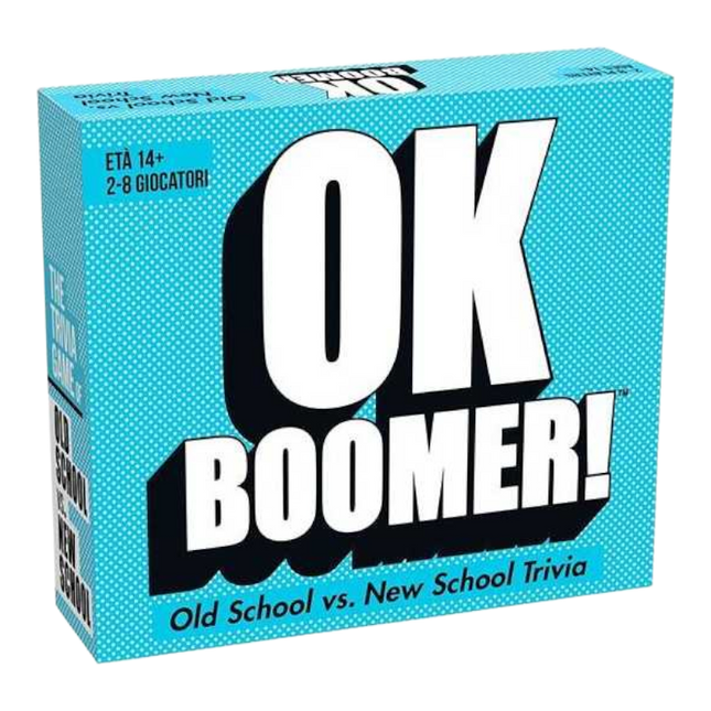 Gioco di carte ok boomer