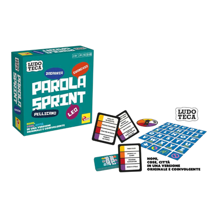 Gioco Ludoteca pocket Parola Sprint