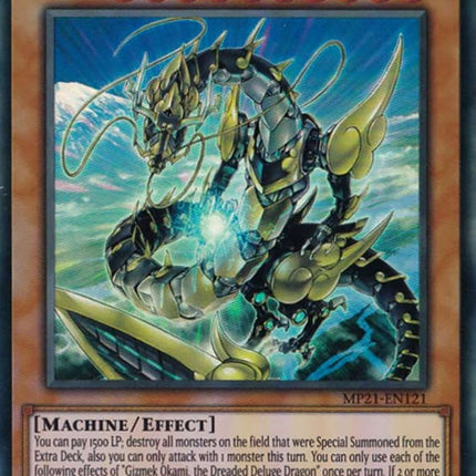 MP21-121 · Gizmeck Okami, il Temuto Drago Diluvio / Gizmek Okami, the Dreaded Deluge Dragon SR (ITA)