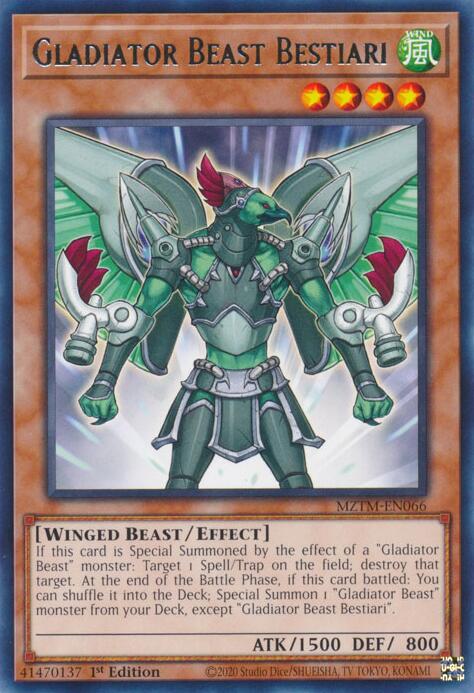 MZTM-066 · Gladiatore Bestia Bestiari / Gladiator Beast Bestiari R (ITA)