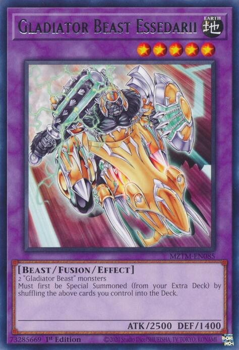 MZTM-085 · Gladiatore Bestia Essedarii / Gladiator Beast Essedarii R (ITA)