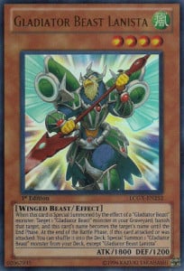 LCGX-252 · Gladiatore Bestia Lanista / Gladiator Beast Lanista UR (ITA)
