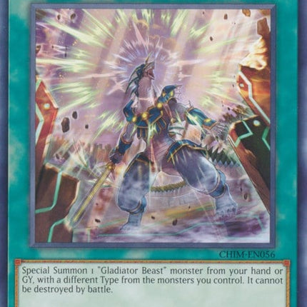 CHIM-056 · Ritorno del Gladiatore Bestia / Gladiator Beast's Comeback (ITA)