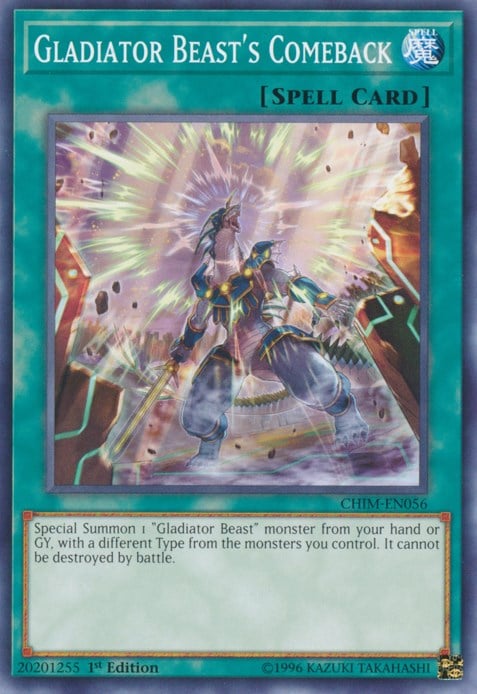 CHIM-056 · Ritorno del Gladiatore Bestia / Gladiator Beast's Comeback (ITA)
