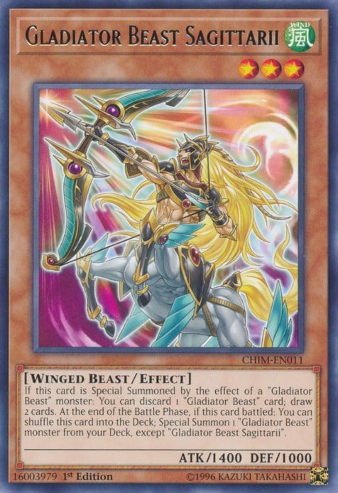 CHIM-011 · Gladiatore Bestia Sagittarii / Gladiator Beast Sagittarii R (ITA)