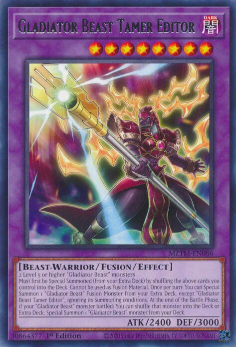 MZTM-086 · Gladiatore Bestia Domatore Editor / Gladiator Beast Tamer Editor R (ITA)