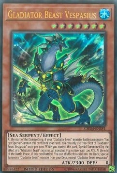 CHIM-001 · Gladiatore Bestia Vespasius / Gladiator Beast Vespasius UR (ITA)