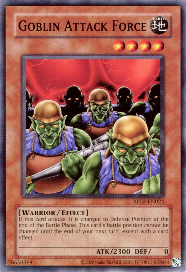 RP02-2025-024 · Forza d'Attacco Goblin / Goblin Attack Force (ITA)