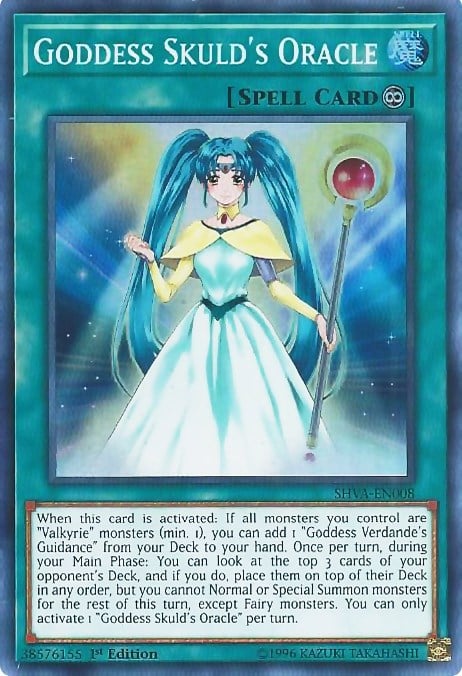 SHVA-008 · Oracolo delle Dea Skuld / Goddess Skuld's Oracle SR (ITA)