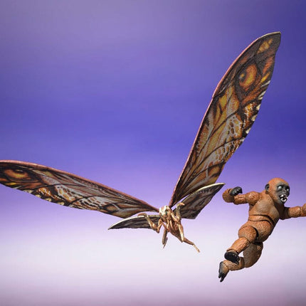 Godzilla x Kong: The New Empire S.H. Monster Arts Action Figures 2-Pack Suko & Mothra