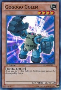 NUMH-017 · Golem Gogogo / Gogogo Golem SR (ITA)
