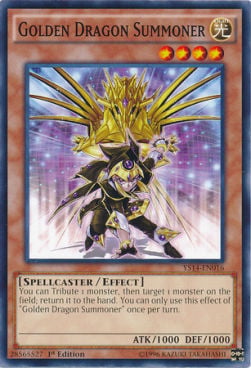 YS14-016 · Evocatore Drago Dorato / Golden Dragon Summoner (ITA)